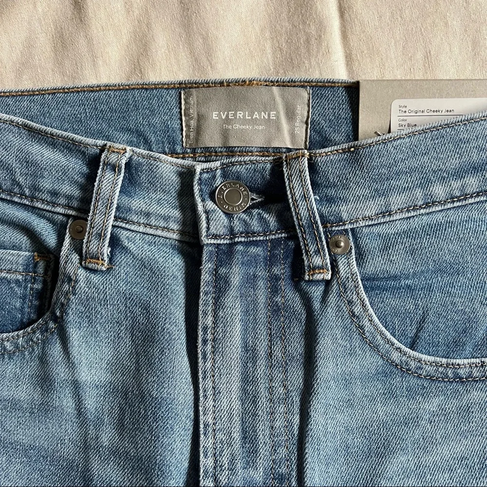 Everlane Original Cheeky Denim straight jeans - Picture 5 of 14